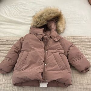 New with tags. Never worn Zara winter coat. 9-12 months